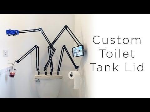 ° Custom Toilet Tank Lid