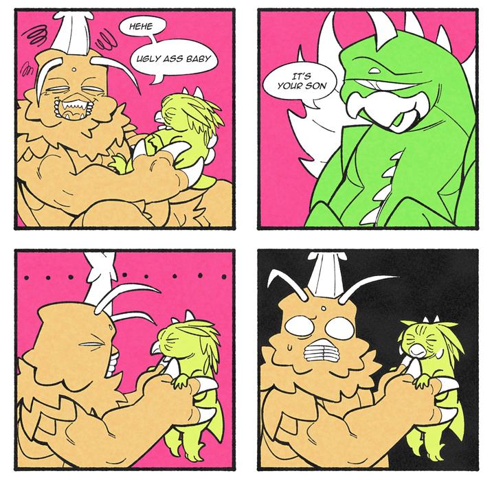 нии HEHE UGLY ASS BABY IT'S YOUR SON
