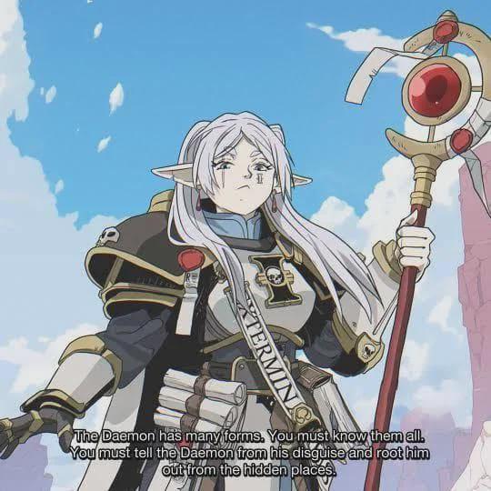 TERMIN The Daemon has many forms. You must know them all. You must tell the Daemon from his disguise and root him out from the hidden places.