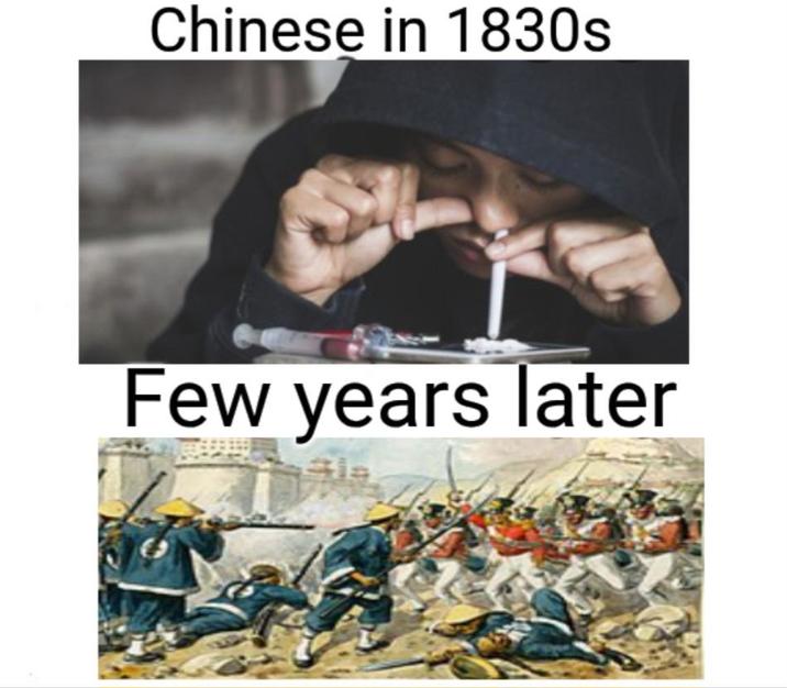 Chinese in 1830s Few years later