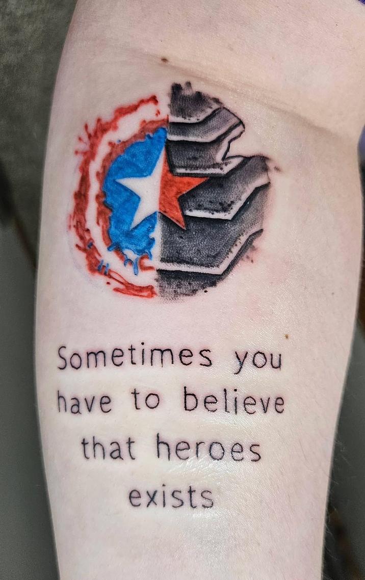 Sometimes you have to believe that heroes exists