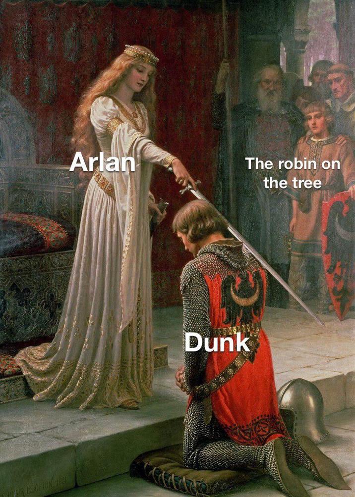 EEICHTON 190 Arlan The robin on the tree Dunk