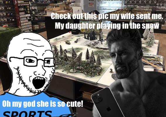 Check out this pic my wife sent me. My daughter playing in the snow Oh my god she is so cute!