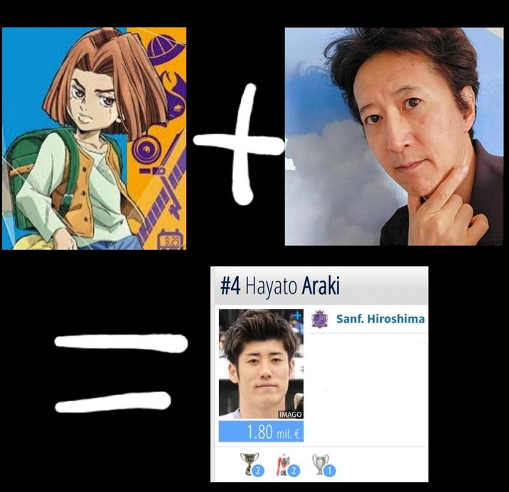 + 829 #4 Hayato Araki Sanf. Hiroshima IMAGO 1.80 mil. € To to yo