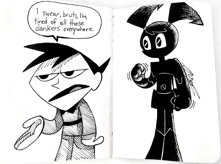 I swear, bruh, I'm tired of all these clankers everywhere. 00