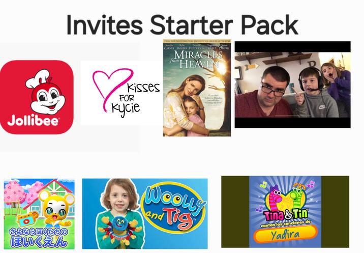 Jollibee Invites Starter Pack Kisses FOR кусіе FROM THE PRODUCERS WHO BROUGHT YOU HEAVEN IS FOR REAL Jennifer Kylie Martin Eugenio Queen GARNER ROGERS HENDERSON DERBEZ LATIFAH MIRACLES from HEAVEN If you don't believe in Miracles, you will after watching this film!" Thi Ma No Nider ] さよならぼくたちの ほいくえん Woolly and Tis TM 00 Tina & Tin cantan las canciones de Yadira NIKE