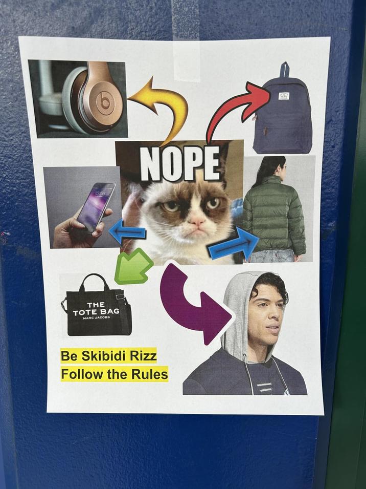 THE TOTE BAG MARC JACOBS NOPE Be Skibidi Rizz Follow the Rules