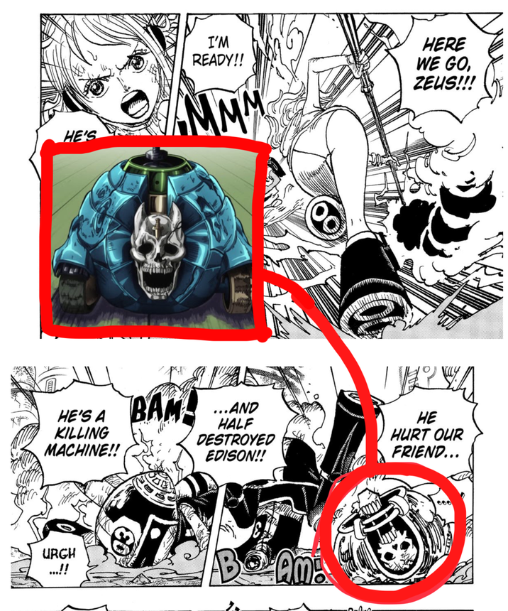 X HE'S I'M READY!! MMM HERE WE GO, ZEUS!!! HE'S A BAM KILLING MACHINE!! ...AND HALF DESTROYED EDISON!! HE HURT OUR FRIEND... URGH ...!! 03 B Ama