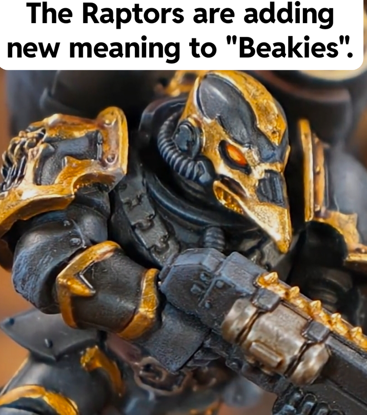 The Raptors are adding new meaning to "Beakies".