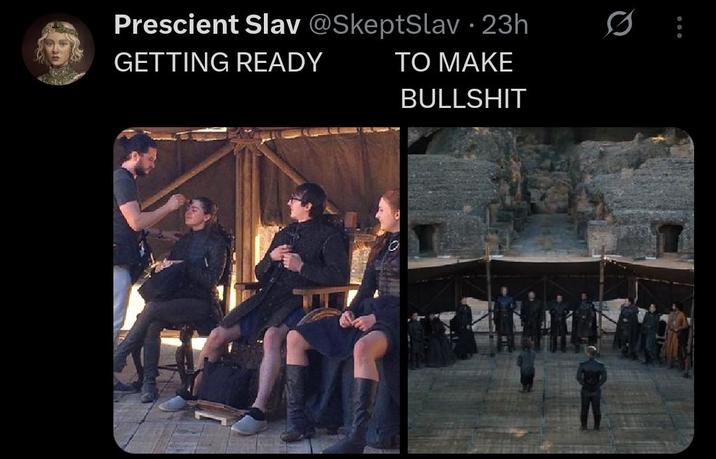 Prescient Slav @SkeptSlav - 23h GETTING READY TO MAKE B-------