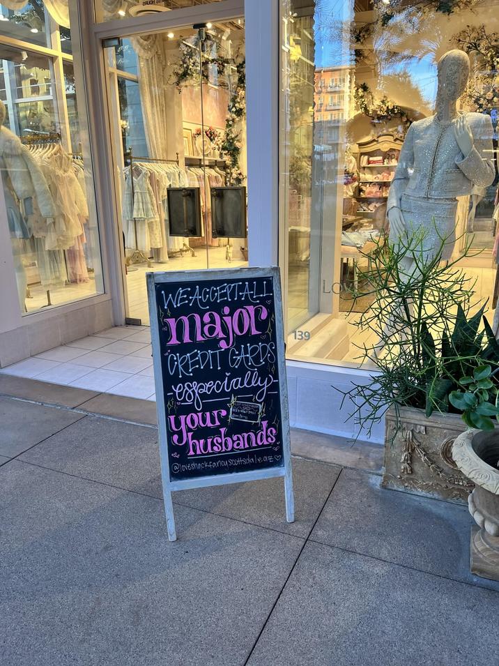 2AUCH 25 WE ACCEPTALL major CREDIT CARDS -especially- Yousbands @loveshackfancy scottsdaleaz♡ 139 LOVE