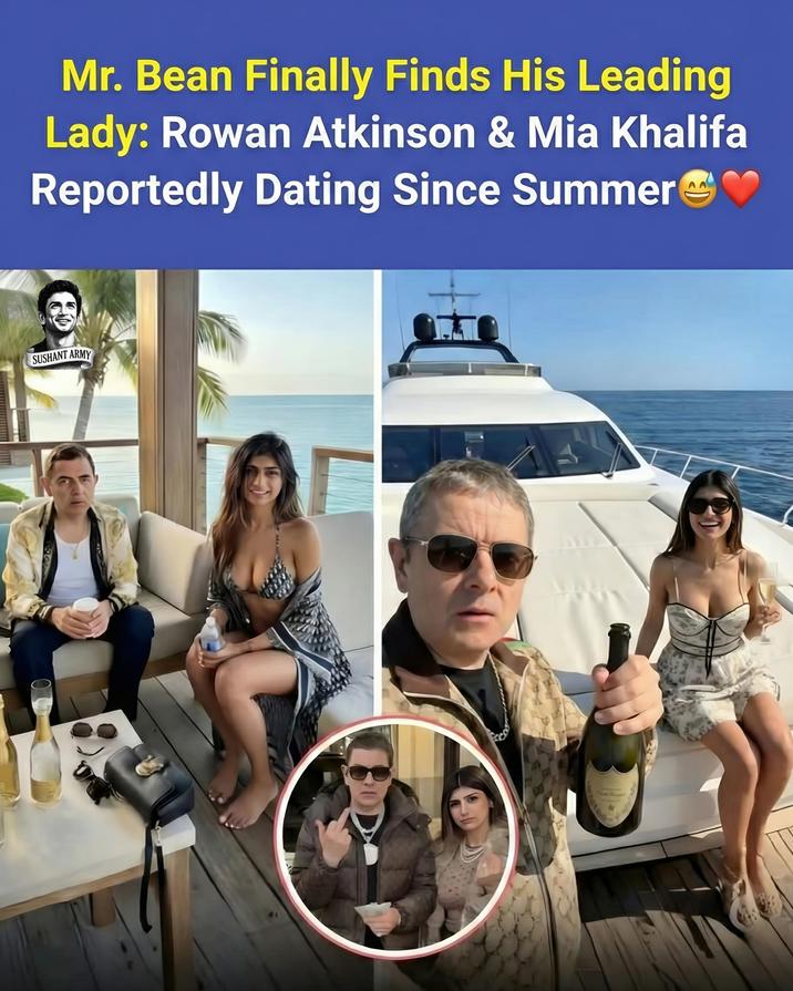 Mr. Bean Finally Finds His Leading Lady: Rowan Atkinson & Mia Khalifa Reportedly Dating Since Summer SUSHANT ARMY