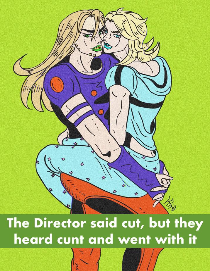 * * * ☆ The Director said cut, but they heard c--- and went with it NI