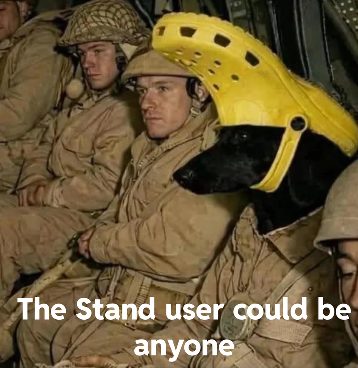 The Stand user could be anyone