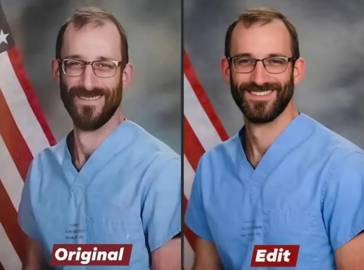 MS Now edited the image of Alex Pretti. To make him look better? Maybe.
