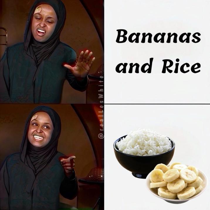 @realLes White Bananas and Rice