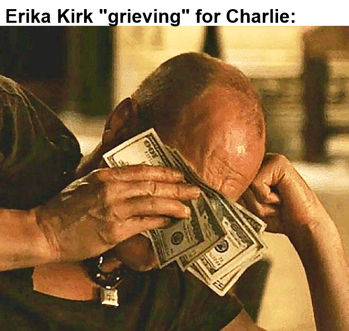 Erika Kirk "grieving" for Charlie: 20