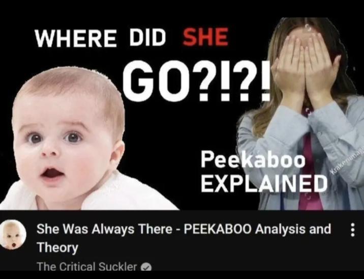 WHERE DID SHE GO?!?! Peekaboo EXPLAINED She Was Always There - PEEKABOO Analysis and Theory The Critical Suckler Krakenimag