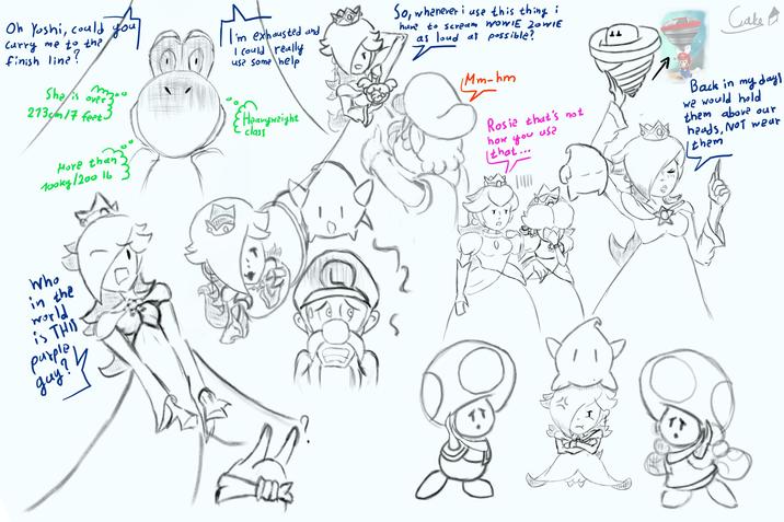 Oh Yoshi, could you Carry me to the finish line? She is over 213cm/7 feet 17 for 3 More than Tooky /200 16 I'm exhausted and I could really use some help εHeavyweight class So, whenever i use this thing i have to scream WOWIE ZOWIE as loud as possible? Mm-hm Rosie that's not how you usa that... Cake Back in my days we would hold them above our heads, NOT wear them Who in the world is THIS purpla guy?