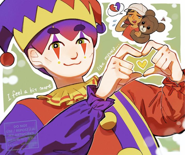 I feel a bit more DO NOT 「USE / REPOST / AI MY ARTWORKS 「無断報號/AI学習禁止 H like myself...