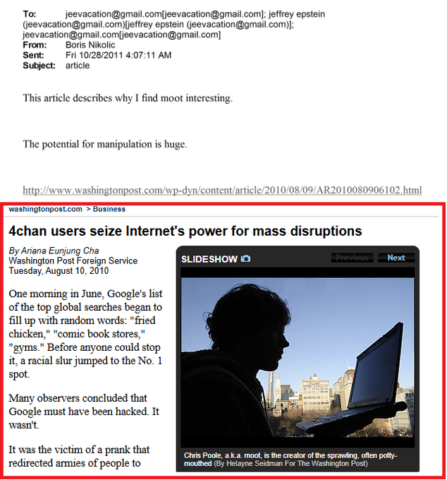 "Epstein file":https://www.justice.gov/epstein/files/DataSet%2010/EFTA01990136.pdf
"WaPo article":http://www.washingtonpost.com/wp-dyn/content/article/2010/08/09/AR2010080906102.html  (<a href="https://archive.is/zfFf">Archived</a>)