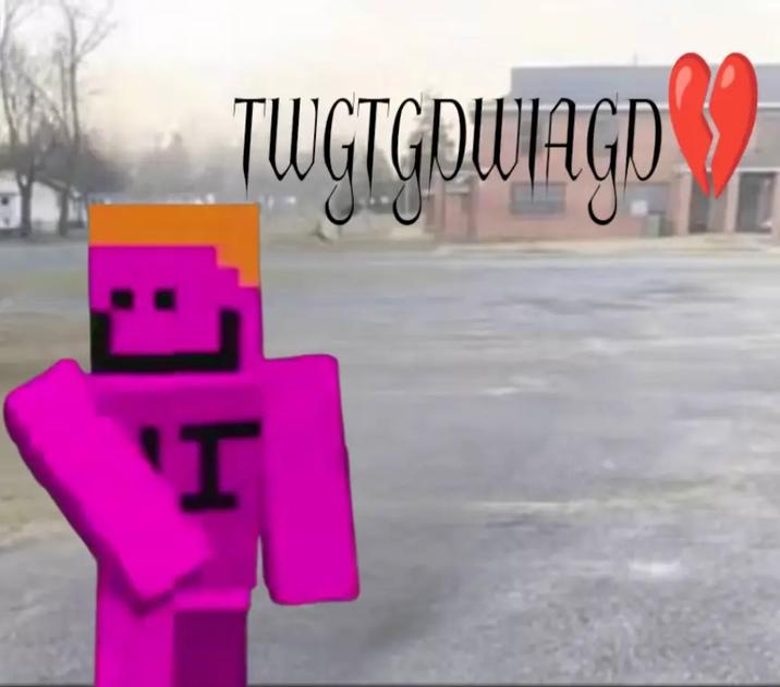 A "SYBAU" edit of the golden dandelion meme.