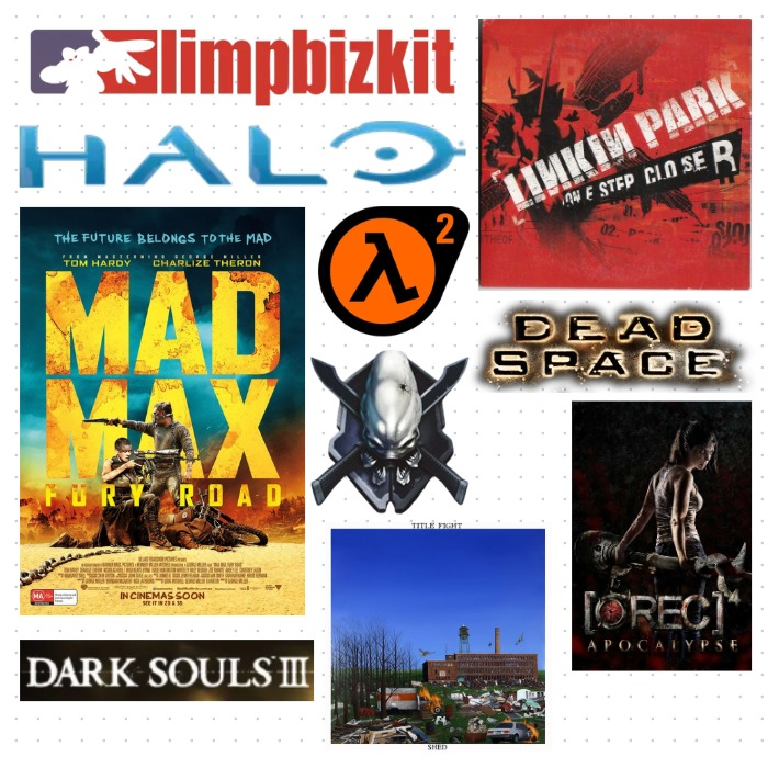limpbizkit HALO THE FUTURE BELONGS TO THE MAD TOM HARDY CHARLIZE THERON MAD AX RY ROAD 2 λ TITLE FROIT ПИКТИ PARK ONE STEP CLOSER DEAD SPACE Sig IN CINEMAS SOON DARK SOULS III SHED ORECT APOCALYPSE