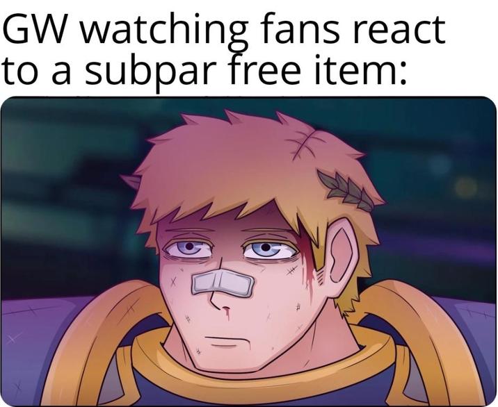 GW watching fans react to a subpar free item: