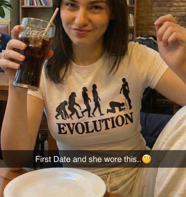 Coca-Cola EVOLUTION First Date and she wore this..