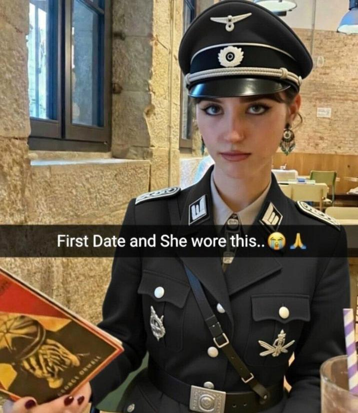 GEORGE ORWELL First Date and She wore this..