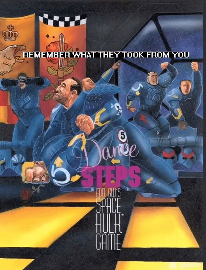 CODD REMEMBER WHAT THEY TOOK FROM YOU درب Danie SEERS FOR GW'S SPACE HULK™ GAME