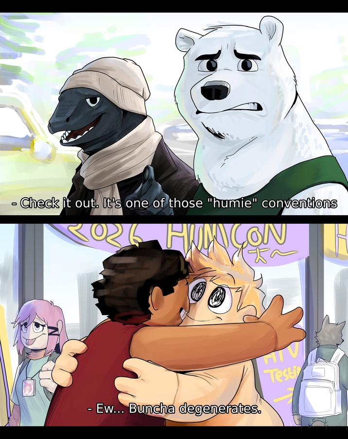 0 Check it out. It's one of those "humie" conventions 3026 FUMCON - Ew... Buncha degenerates. Testi