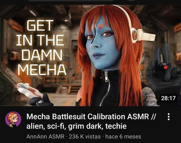 GET IN THE DAMN MECHA Mecha Battlesuit Calibration ASMR // alien, sci-fi, grim dark, techie AnnAnn ASMR 236 K vistas hace 6 meses - 28:17