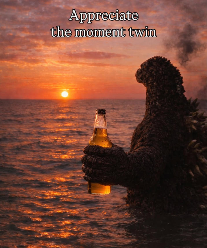 Appreciate the moment twin