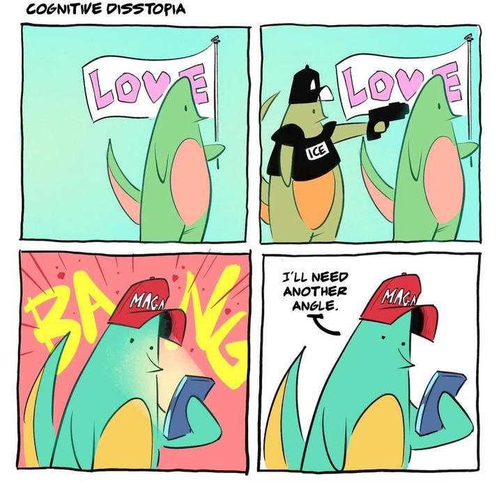 COGNITIVE DISSTOPIA LOVE ICE LOVE MAGA I'LL NEED ANOTHER ANGLE. MAGN