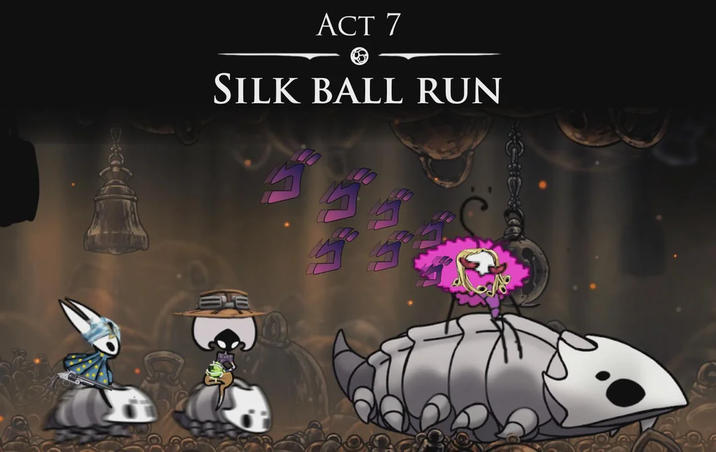 ACT 7 SILK BALL RUN