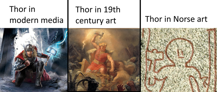 Thor in modern media Thor in 19th century art Thor in Norse art