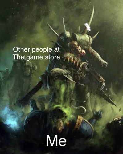 Other people at The game store Me