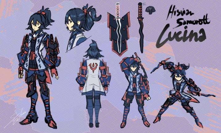 SHUTWIG lisvizz Samurott Lucina