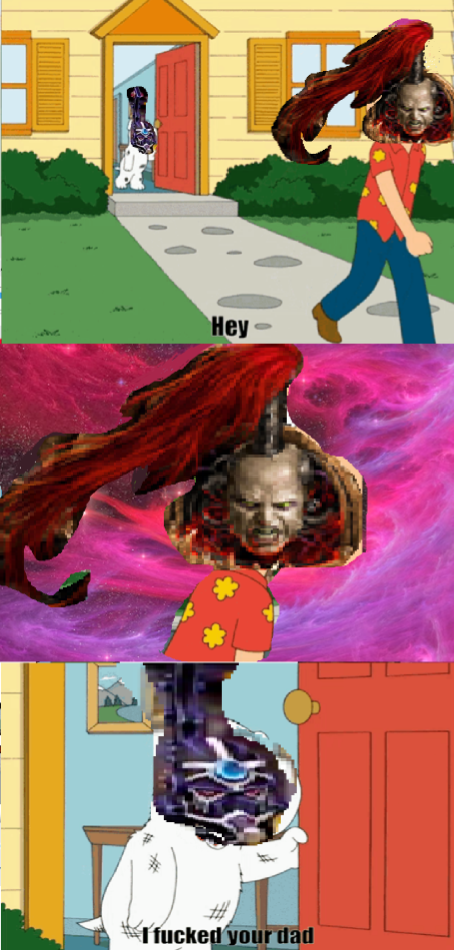 Hey I f----- your dad