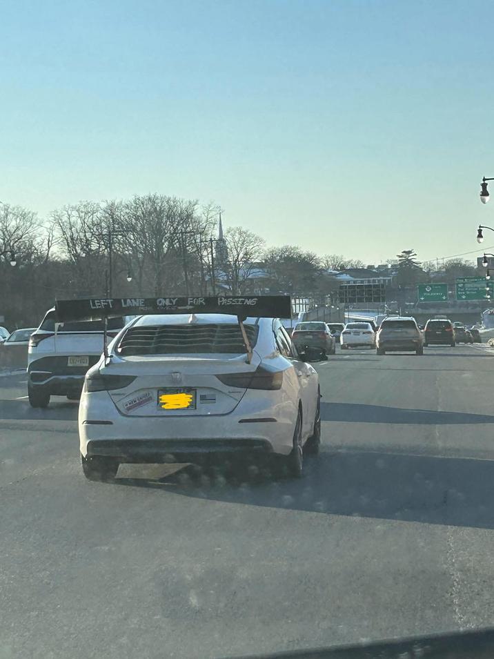 LEFT LANE ONLY FOR PASSING