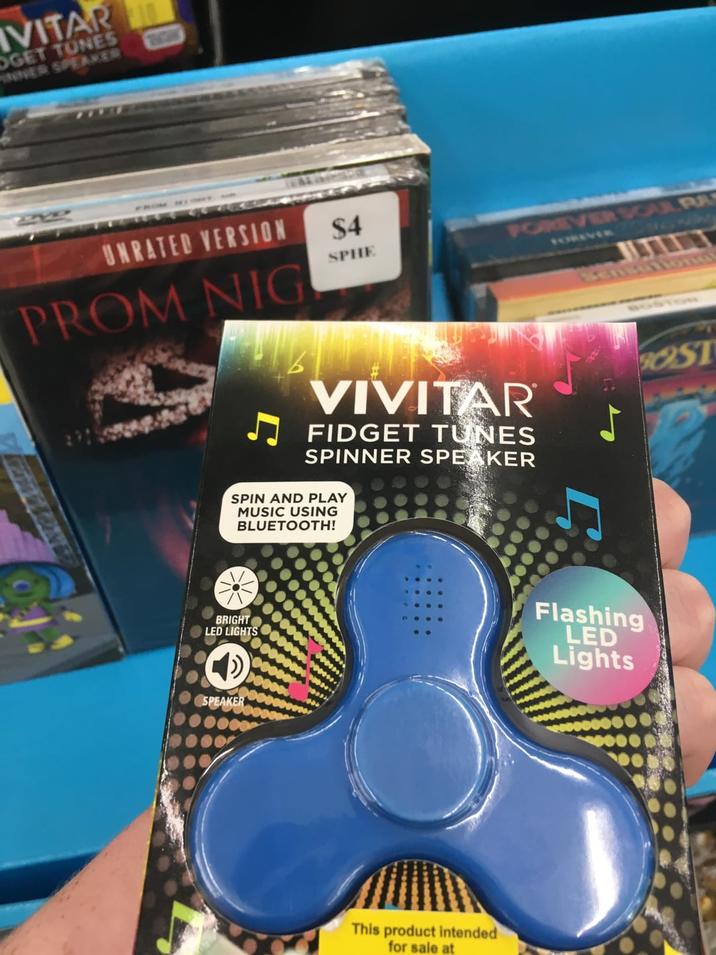 IVITAR OGET TUNES INNER SPEAKER UNRATED VERSION PROM NIG $4 SPHE FOREVER SOUL RA FOREVER OGNM Sensutions VIVITAR FIDGET TUNES SPINNER SPEAKER SPIN AND PLAY MUSIC USING BLUETOOTH! OST BRIGHT LED LIGHTS SPEAKER This product intended for sale at Flashing LED Lights