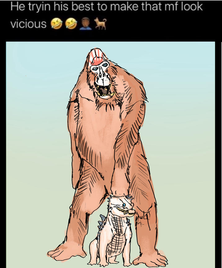 enjoy this peek of what the kong species will look like. I'm still working on the final design but I wanted to post these doodles I made