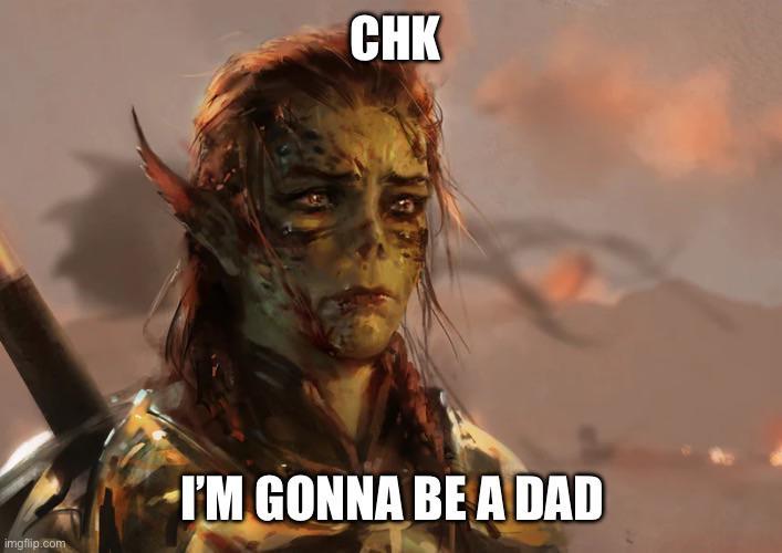 A meme about the Baldur's Gate 3 show being produced by Craig Mazin. It makes fun of the "gonna be a dad":https://knowyourmeme.com/memes/im-gonna-be-a-dad scene in The Last of Us season 2.