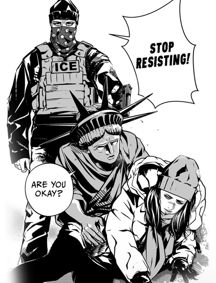 FICE ARE YOU OKAY? STOP RESISTING!