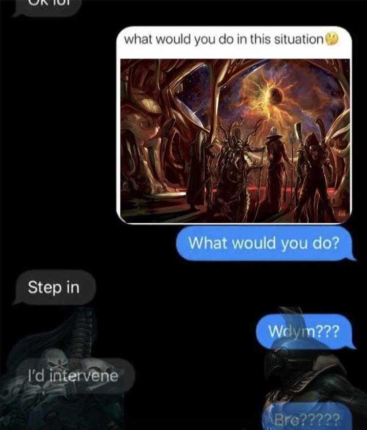 Step in I'd intervene what would you do in this situation What would you do? Wdym??? Bro?????