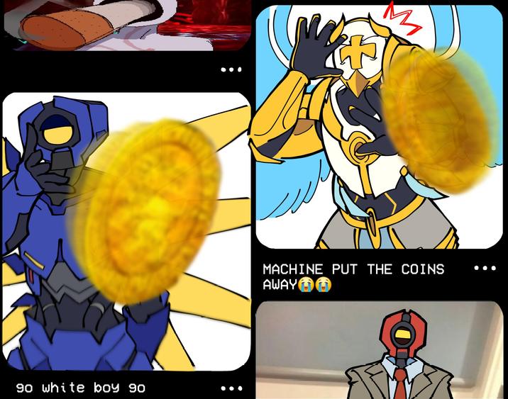 90 white boy 90 MACHINE PUT THE COINS AWAYOO