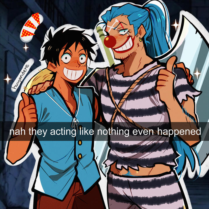 huyandere nah they acting like nothing even happened