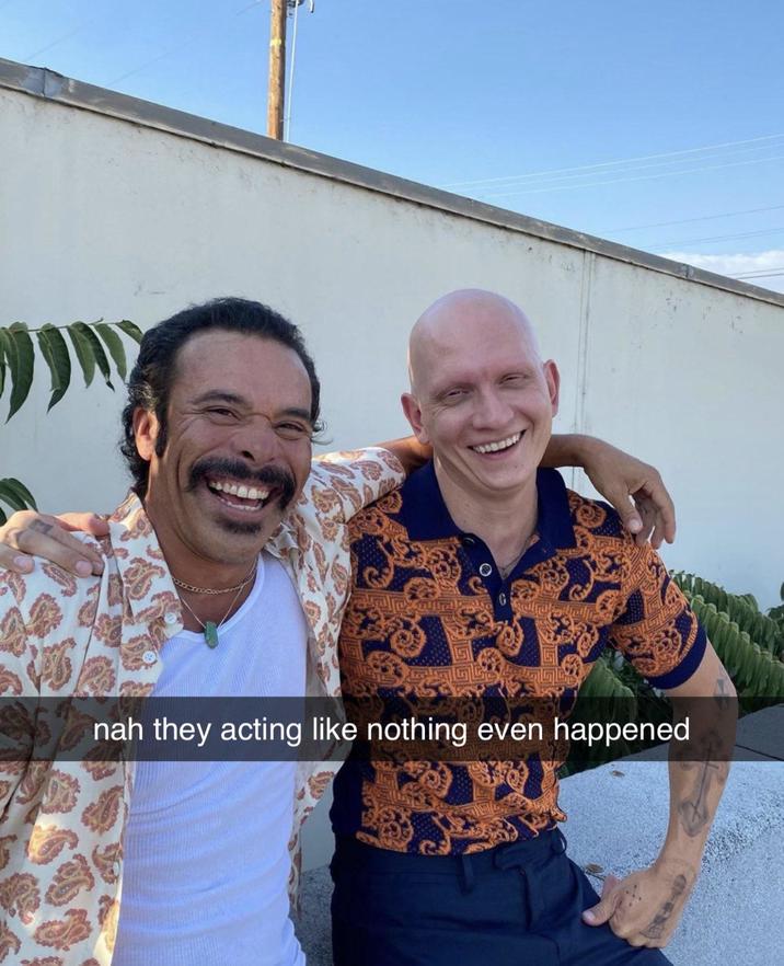 nah they acting like nothing even happened