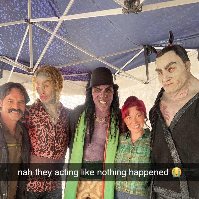 nah they acting like nothing happened